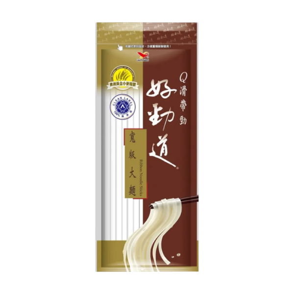 舜記-統一好勁道-寬版大麵300g